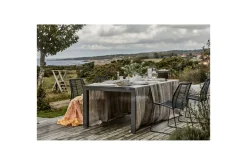Utebord Hillerstorp Borgdala 220/340 x 107 x H75,5 cm Grå