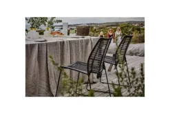 Utebord Hillerstorp Borgdala 220/340 x 107 x H75,5 cm Grå
