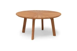 Utebord Hillerstorp Ringsjö Ø150 cm Brun