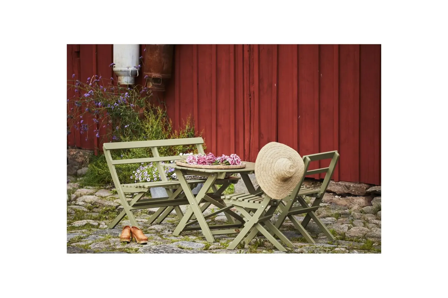 Utebord Hillerstorp Torpet Utebord 109x67 cm Antikgrön