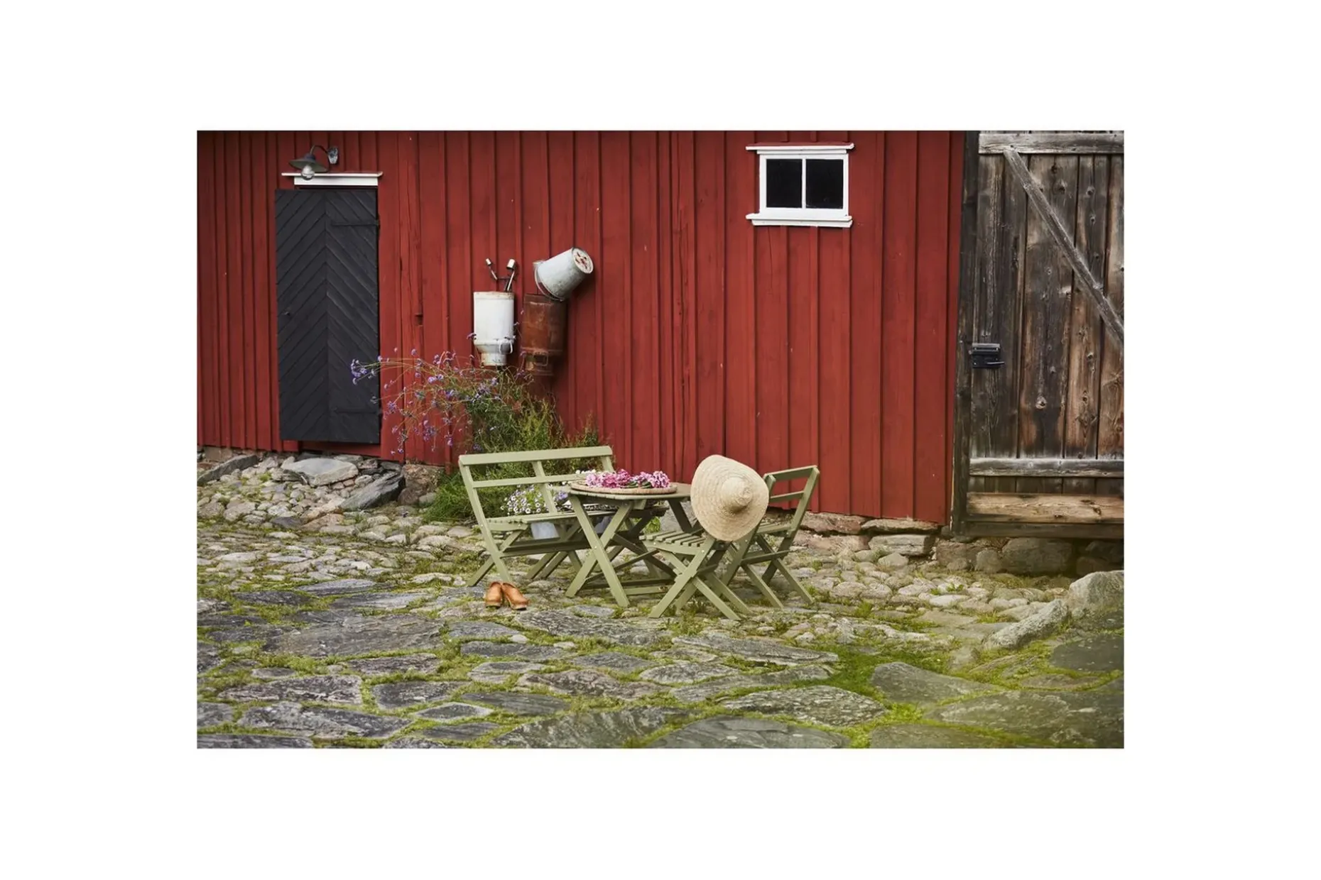 Utebord Hillerstorp Torpet Utebord 109x67 cm Antikgrön