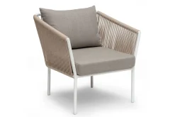 Utefåtölj Hillerstorp Lersund Vit/Beige