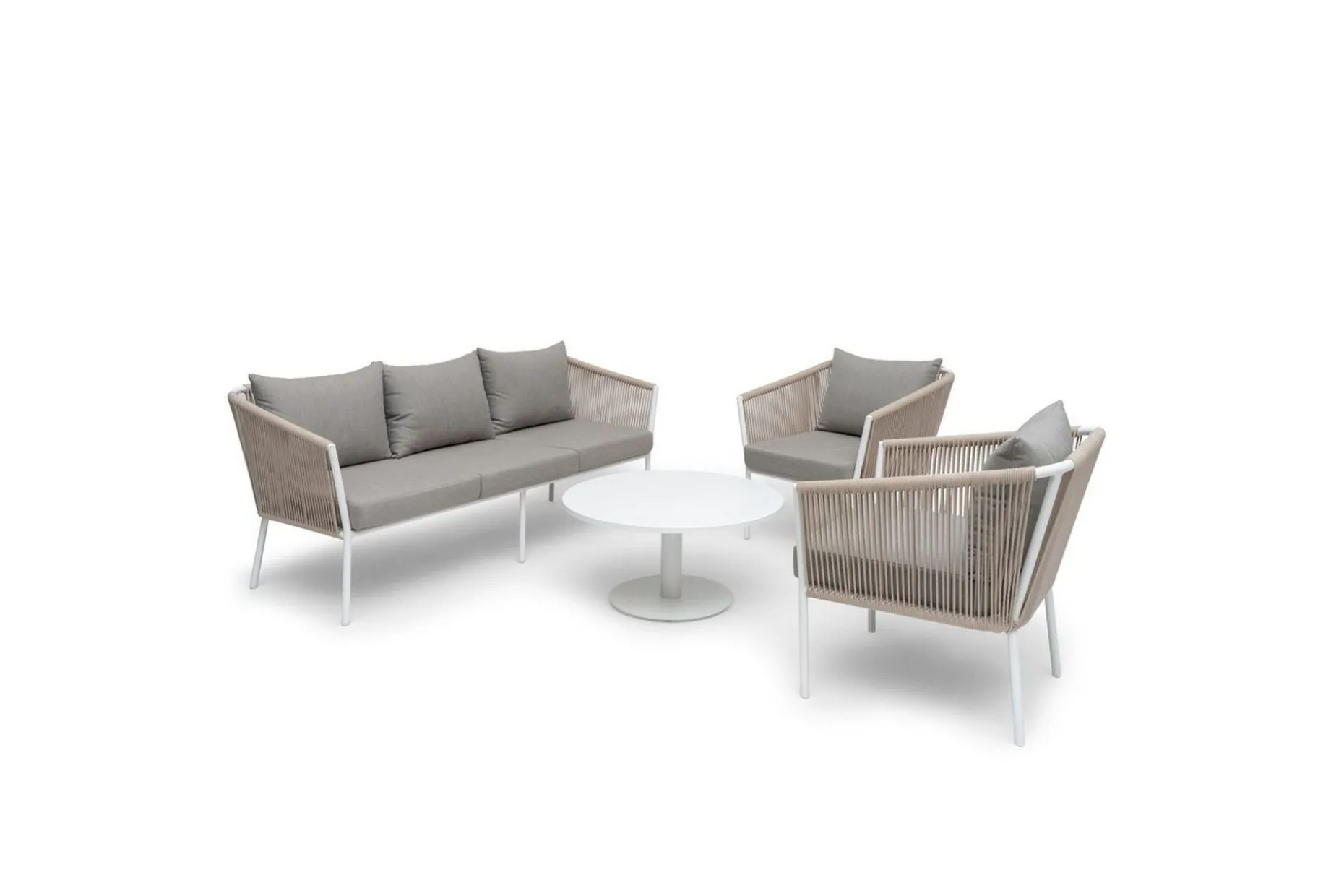 Utefåtölj Hillerstorp Lersund Vit/Beige