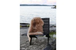 Utestol EcoFurn Granny Furu Oljad Svart