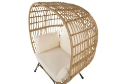 Utestol rotting natur/beige VEROLI