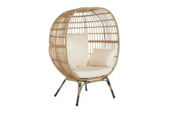 Utestol rotting natur/beige VEROLI