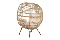 Utestol rotting natur/beige VEROLI