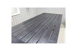 Utomhusbord Oxford 220 Svart