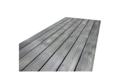 Utomhusmöbelgrupp 190 cm Bord & 6 Belize grå stolar Grå