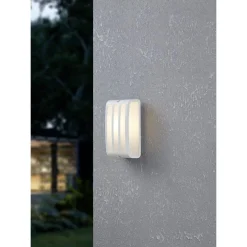 Utvändig vägglampa Camarda Vit
