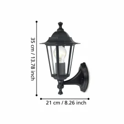 Utvändig vägglampa Laterna
