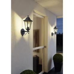 Utvändig vägglampa Navedo Topmonterad