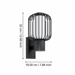 Utvändig vägglampa Ravello