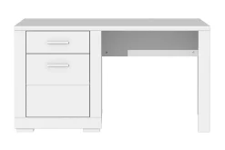 Uzayr Skrivbord 138 cm med Förvaring Hylla + Skåp