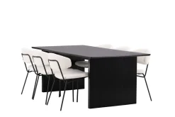 Vail Matgrupp 200 cm Rektangulär med 6 Chico Stolar