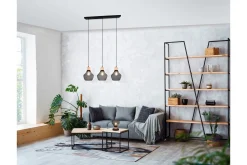 Valeria Taklampa 18 cm E27 mattsvart