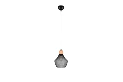Valeria Taklampa 18 cm E27 mattsvart