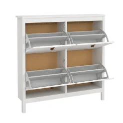 Vallvidera Skoskåp med 4 fack 103x25x103 cm