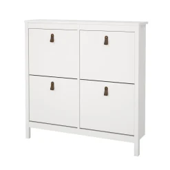 Vallvidera Skoskåp med 4 fack 103x25x103 cm
