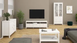 Vallvidera TV-bänk med 3 lådor 151 cm