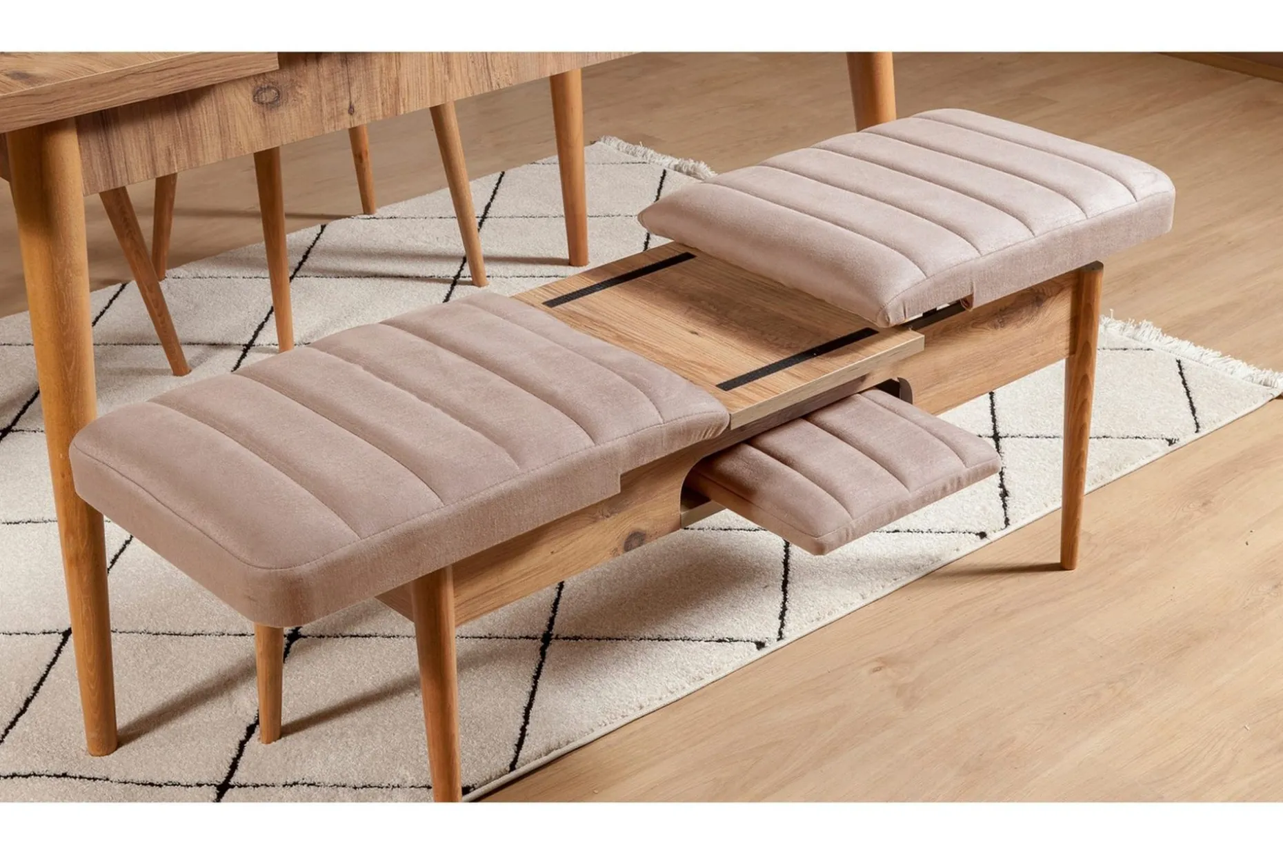 Valsot Förlängningsbar Matgrupp 129 cm
