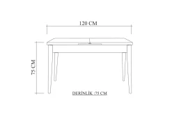 Valsot Matbord 110 cm