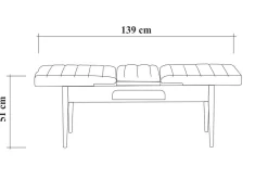 Valsot Sittbänk 110 cm