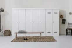 Varius Garderob 140 cm 3 Dörrar 3 Lådor