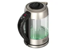 Vattenkokare Black+Decker i Glas med Te-filter 1.7L