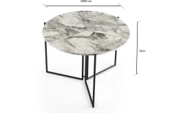 Vellavie Matbord 100x72x100 cm