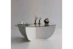 Vellavie Soffbord 90x30x90 cm Runt
