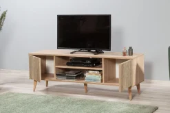 Vellavie Tv-bänk 140 cm Panel