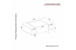 Veyron Soffbord 104 cm