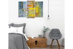 Väggdekor Canvas Målning 3 Delar