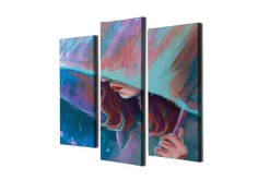 Väggdekor Canvas Målning 3 Delar