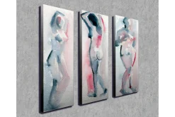 Väggdekor Canvas Målning 3 Delar