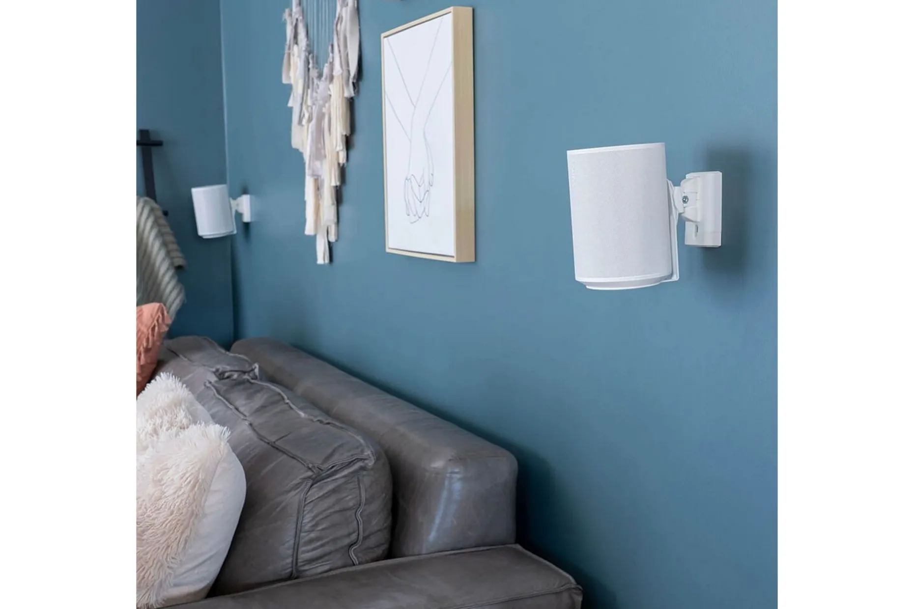 Väggfäste Sanus för Sonos Era 100 2 Delar Vit