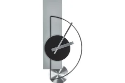 Väggklocka Cevins Grå/svart/silver