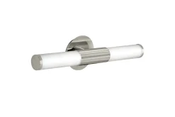 Vägglampa Eglo Palmera Nickel-Matt Vit