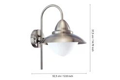 Vägglampa Utebelysning Eglo Sidney