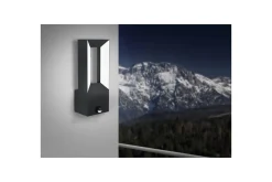 Vägglampa Utebelysning Eglo Riforano med Sensor