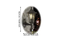 Vägglampa Utebelysning Eglo Laterna 4 med Sensor