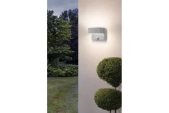 Vägglampa Utebelysning Eglo Azzinano med Sensor
