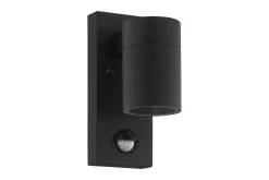 Vägglampa Utebelysning Eglo Riga 5 med Sensor Svart Klar
