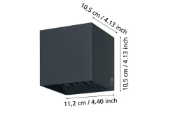 Vägglampa Utebelysning Eglo Calpino 2