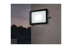 Väggstrålkastare Utebelysning Eglo Faedo 3 102W, Svart