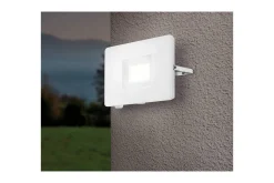 Väggstrålkastare Utebelysning Eglo Faedo 3 50W, Vit