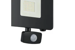 Väggstrålkastare Utebelysning Eglo Faedo 3 med Sensor 30W, Svart