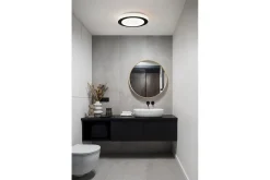 Vägg-/Taklampa Eglo Led Carpi 300 mm, Svart, Vit