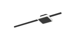 Vägg-/Taklampa Eglo Sarginto Kvadrat Svart Vit